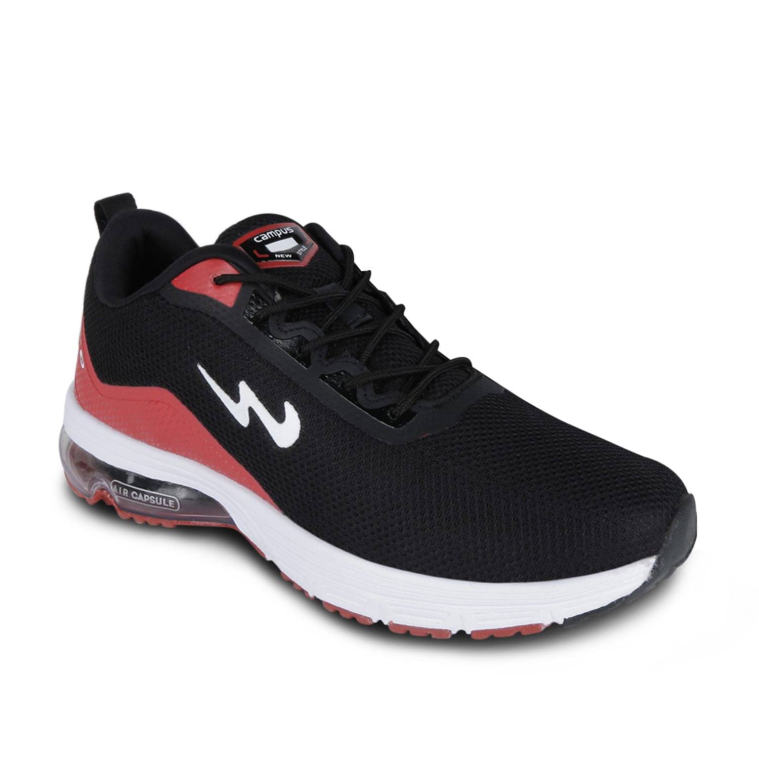     			Campus INOX Black  Men's Sports Running Shoes