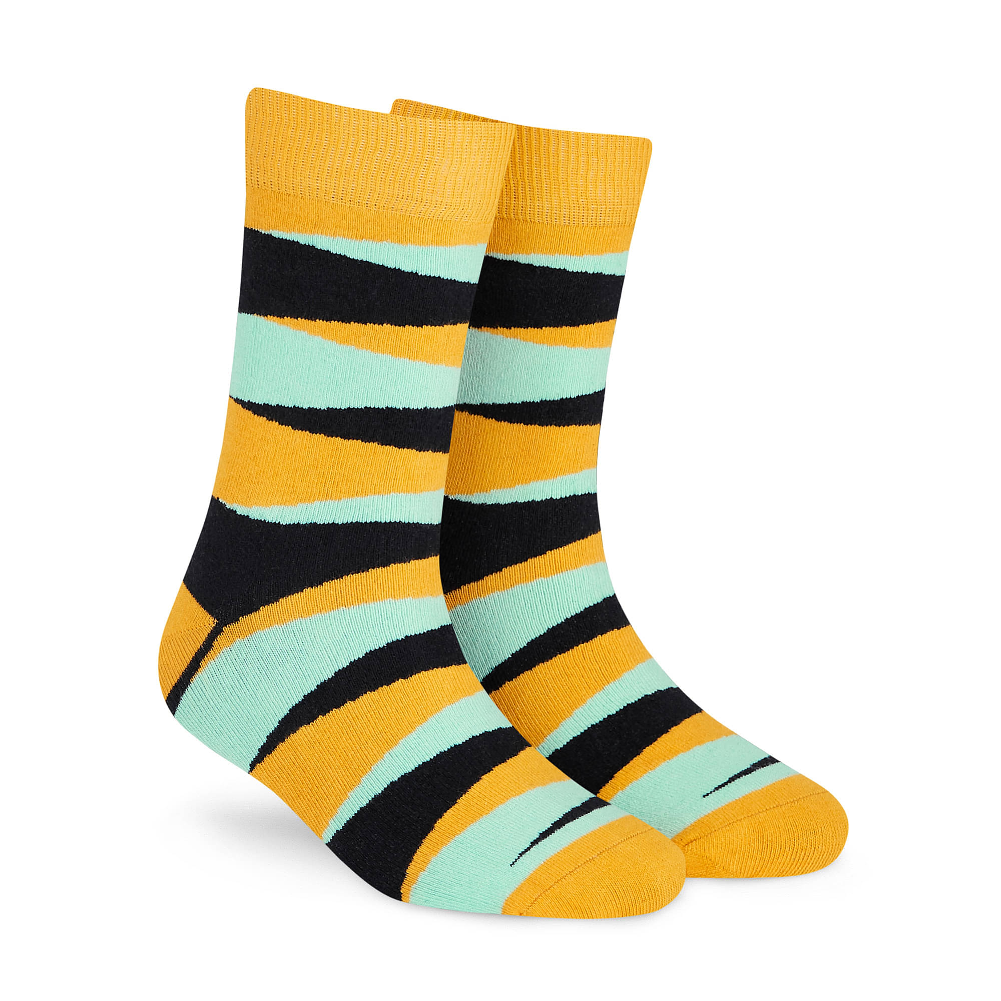     			Dynamocks Multi Casual Full Length Socks Pack of 1