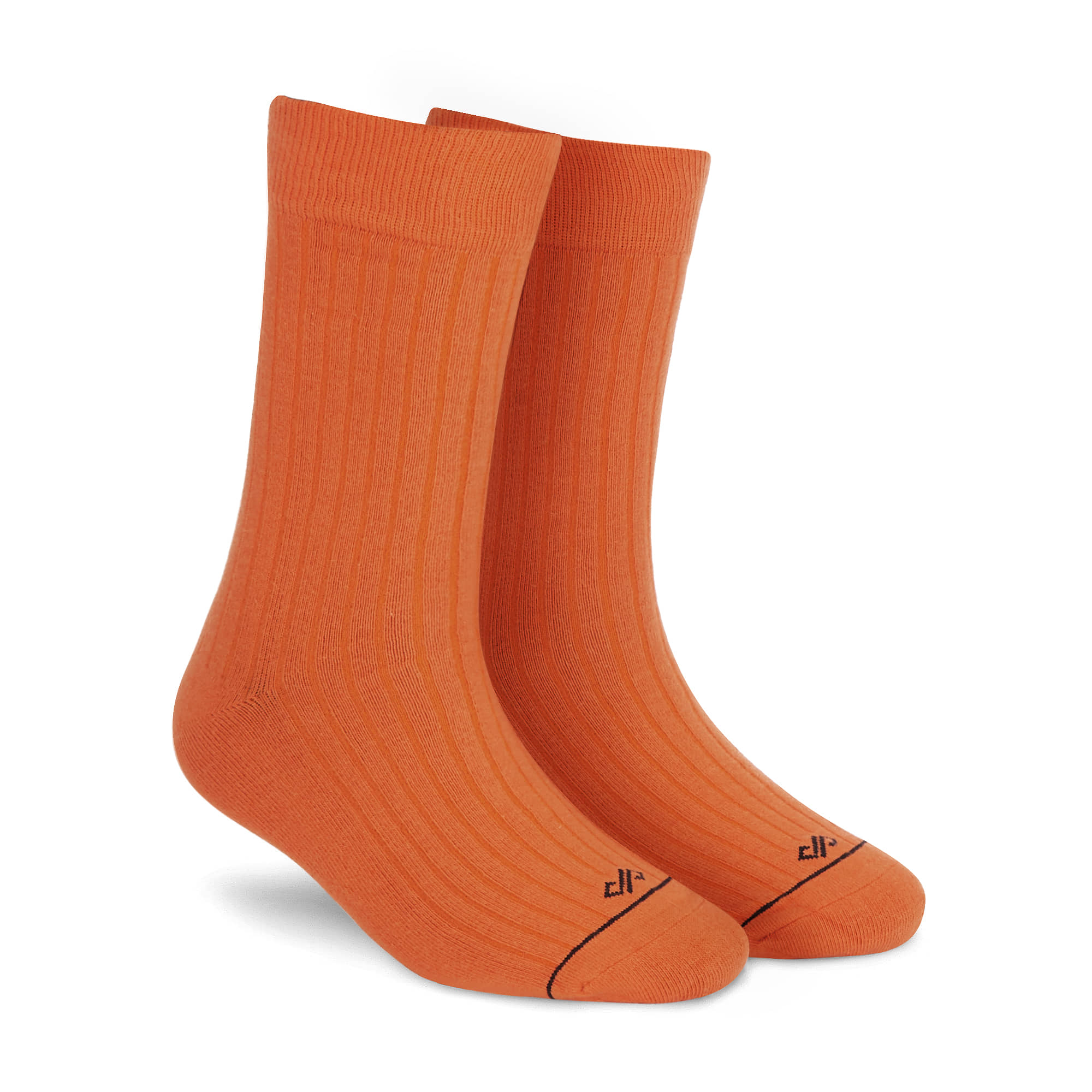 Dynamocks Orange Casual Full Length Socks Pack of 1 - Socks | Buy online on ZillyBuy