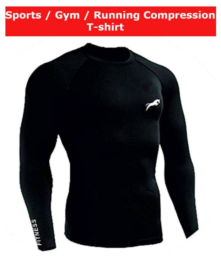 Just Rider Compression Top Full Sleeve Plain Athletic Fit Multi Sports Cycling, Cricket, Football, Badminton, Gym, Fitness & Other Outdoor Inner Wear     			Just Rider Compression Top Full Sleeve Plain Athletic Fit Multi Sports Cycling, Cricket, Football, Badminton, Gym, Fitness & Other Outdoor Inner Wear