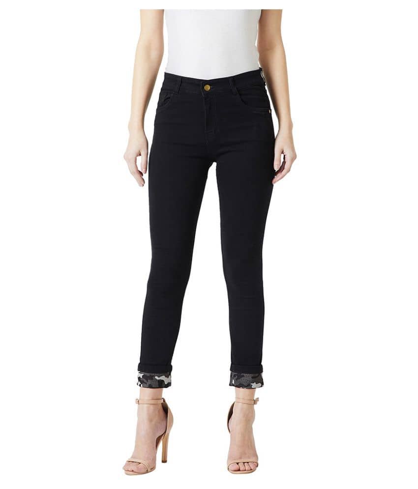 Miss Chase Denim Jeans - Black - Jeans | Buy online on ZillyBuy
