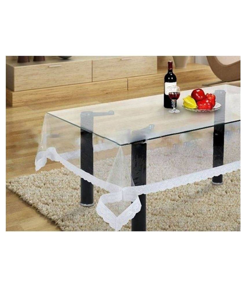 Transparent PVC Table Cover (Pack of 1) Transparent PVC Table Cover (Pack of 1)