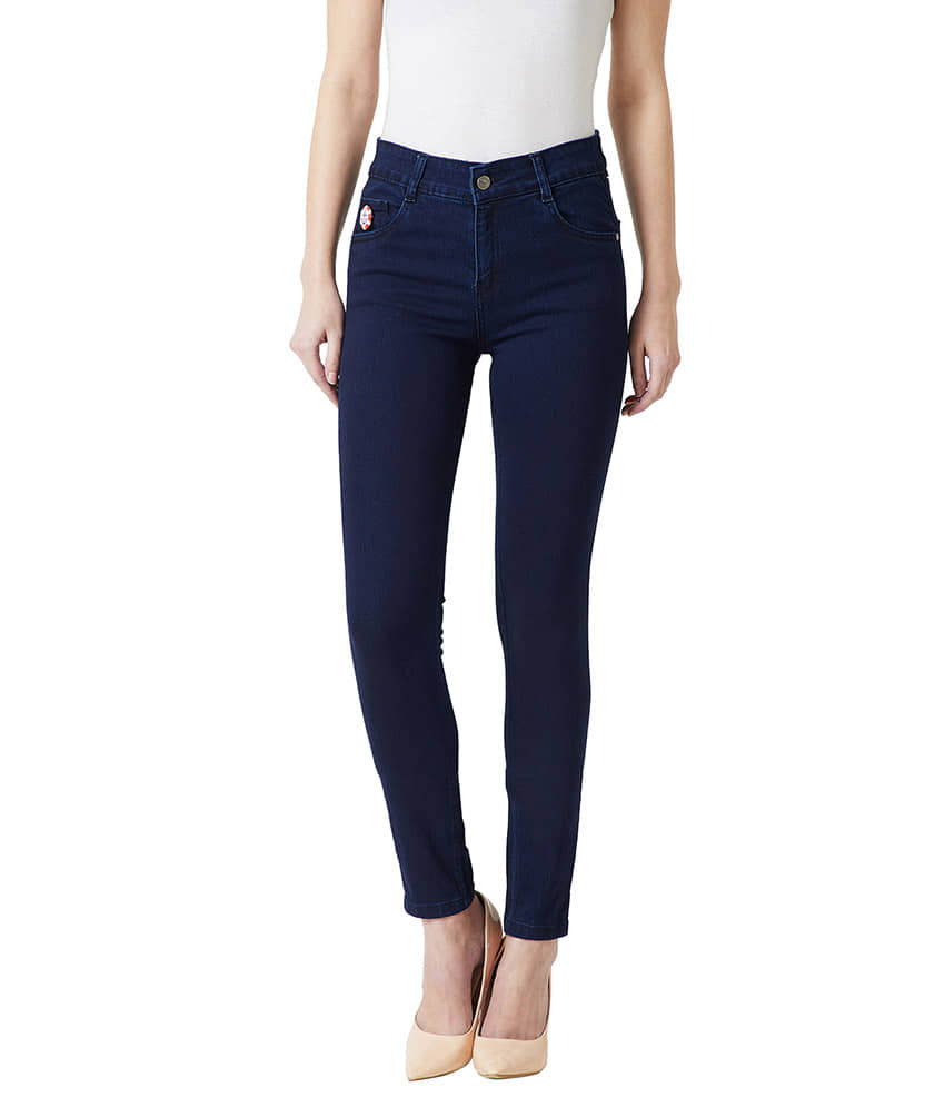 Miss Chase Denim Jeans - Navy - Jeans | Buy online on ZillyBuy