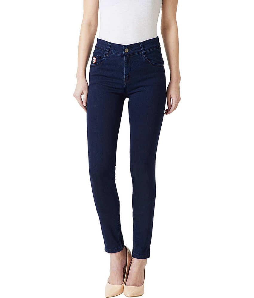Miss Chase Denim Jeans - Navy - Jeans | Buy online on ZillyBuy