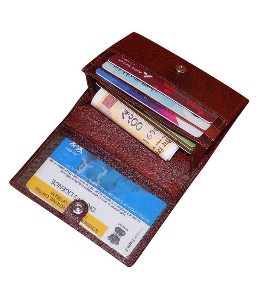     			Style 98 Brown Card Holder