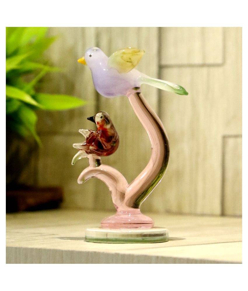 Elegant Handcrafted Crystal Glass Showpiece - Limited Time Offer!