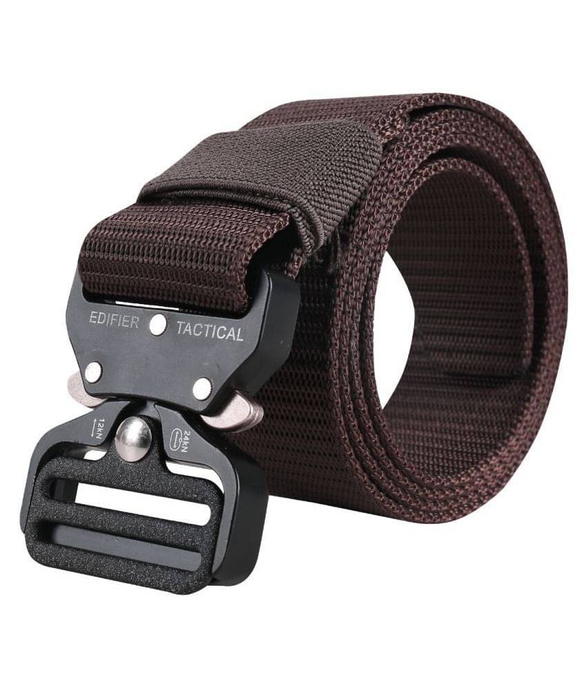     			Edifier Brown Nylon Casual Belt