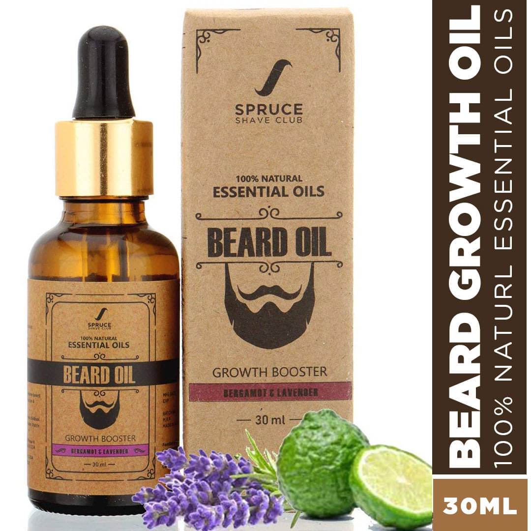 Spruce Shave Club Growth Beard Oil Bergamot 30 ml