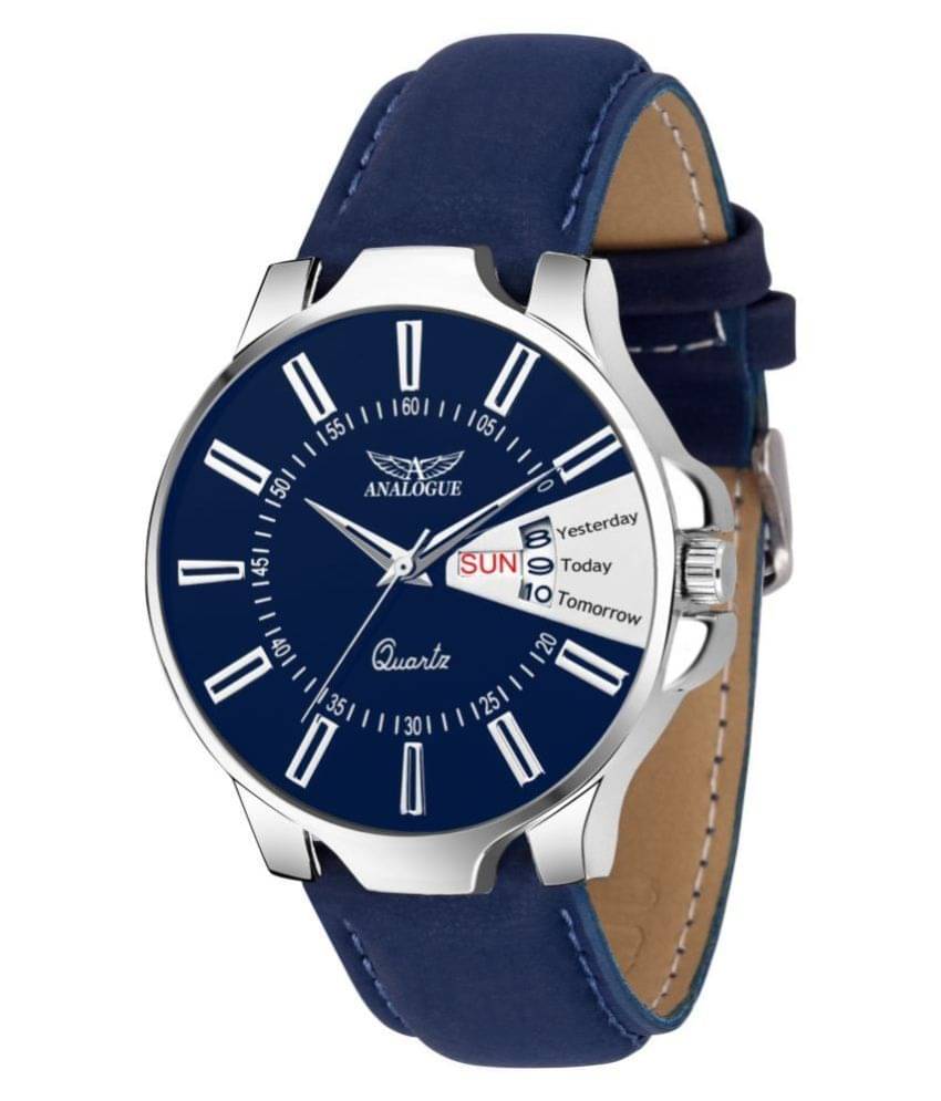     			ANALOGUE 410 Leather Analog Men's Watch