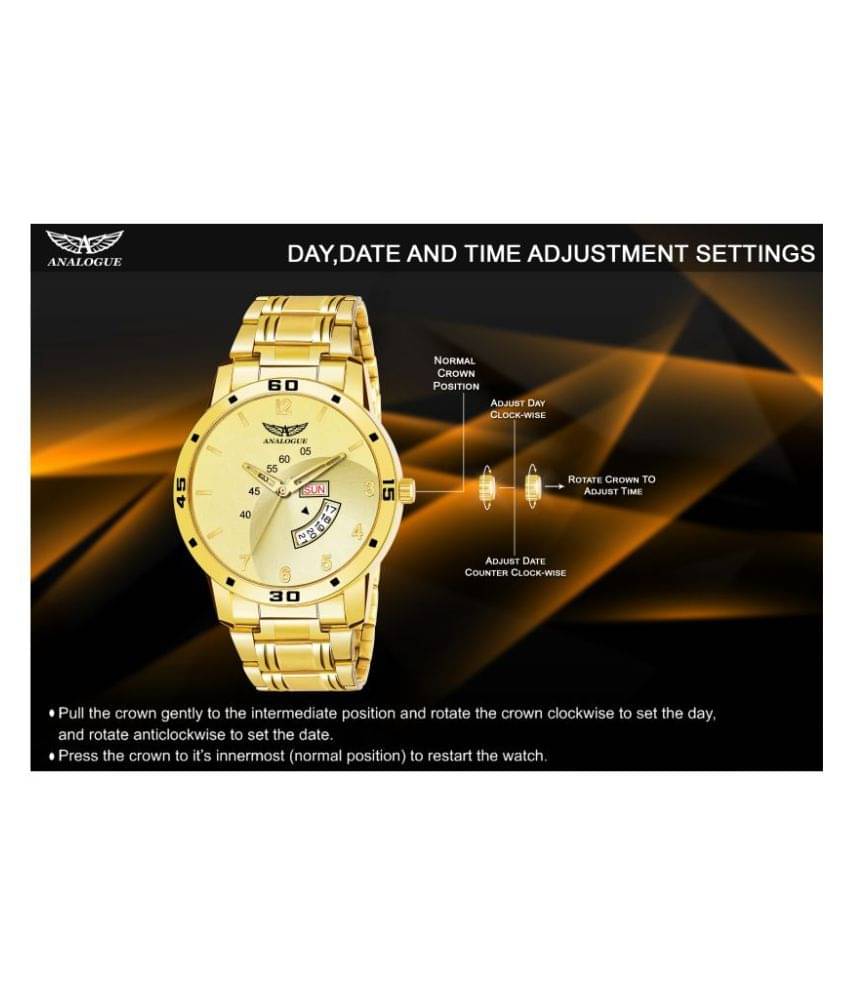     			ANALOGUE 276 Stainless Steel Analog Men's Watch