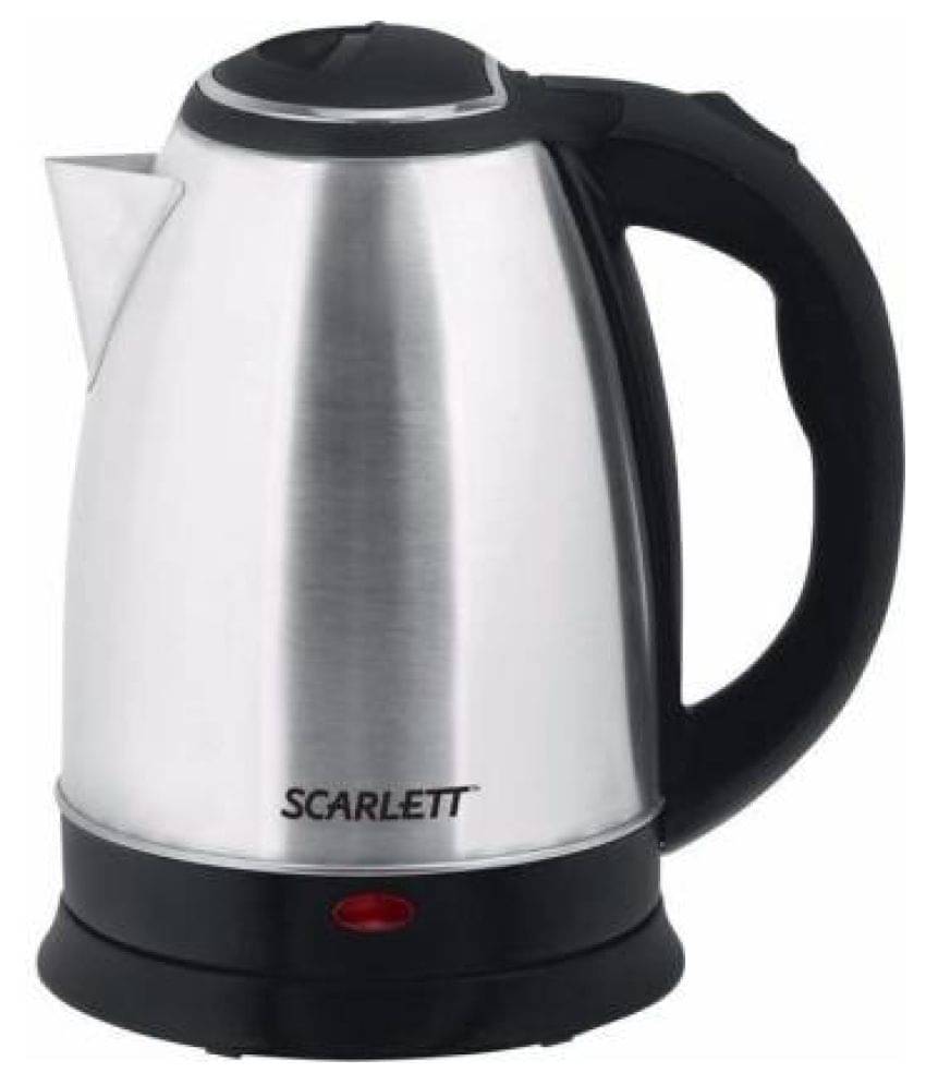     			Scarlett 1.8 Liter 1500 Watt Stainless Steel Electric Kettle