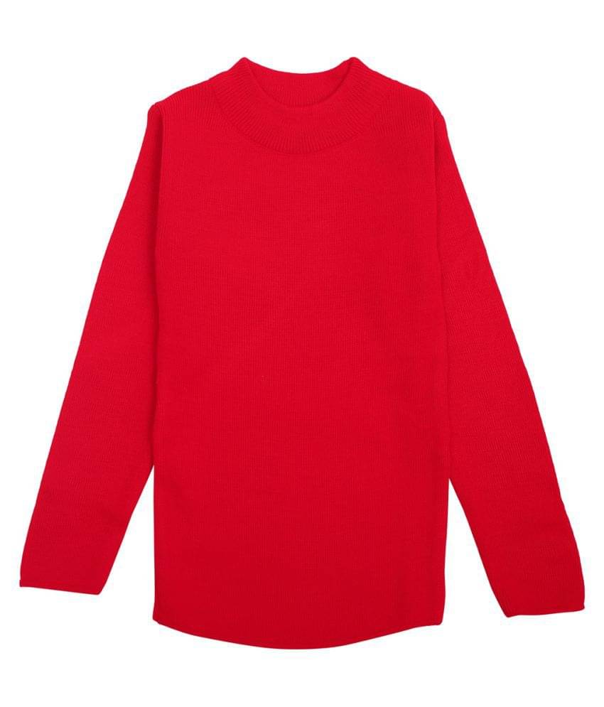     			NEUVIN Single Baby Boys Woollen Pullover ( Red )