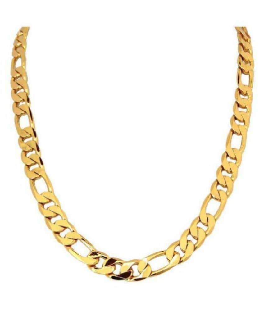 Shankhraj Mall Golden Small And Long Design Mens Gold Plated Chain - Jewellery Sets | Buy online on ZillyBuy