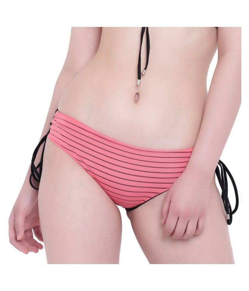 La Intimo Polyester Women's Bikini Panties ( Pink ) La Intimo Polyester Women's Bikini Panties ( Pink )
