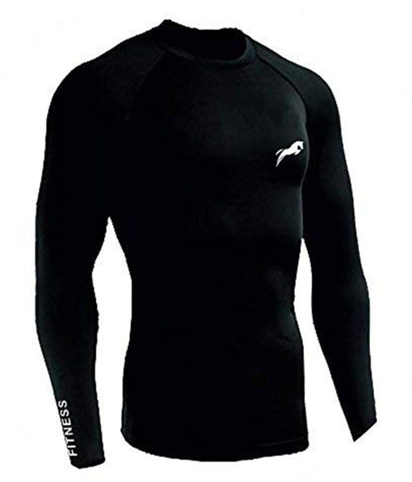 Just Rider Compression Top Full Sleeve Plain Athletic Fit Multi Sports Cycling, Cricket, Football, Badminton, Gym, Fitness & Other Outdoor Inner Wear     			Just Rider Compression Top Full Sleeve Plain Athletic Fit Multi Sports Cycling, Cricket, Football, Badminton, Gym, Fitness & Other Outdoor Inner Wear
