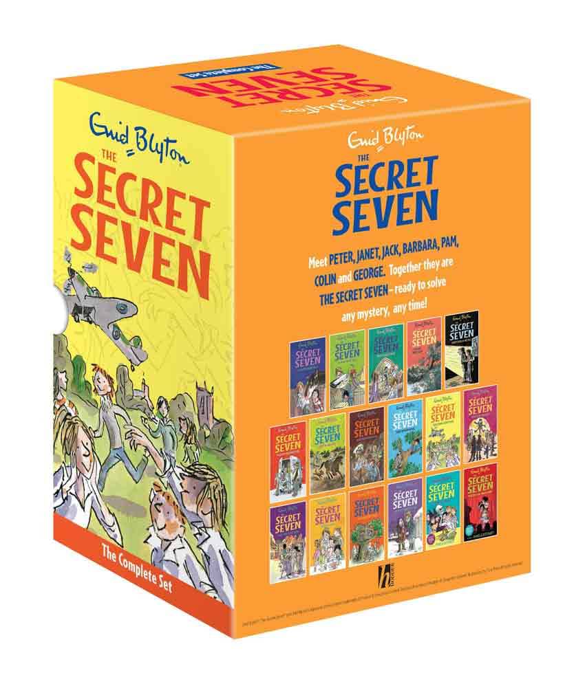 SECRET SEVEN COMPLETE BOX SET OF 17 TITLES SECRET SEVEN COMPLETE BOX SET OF 17 TITLES