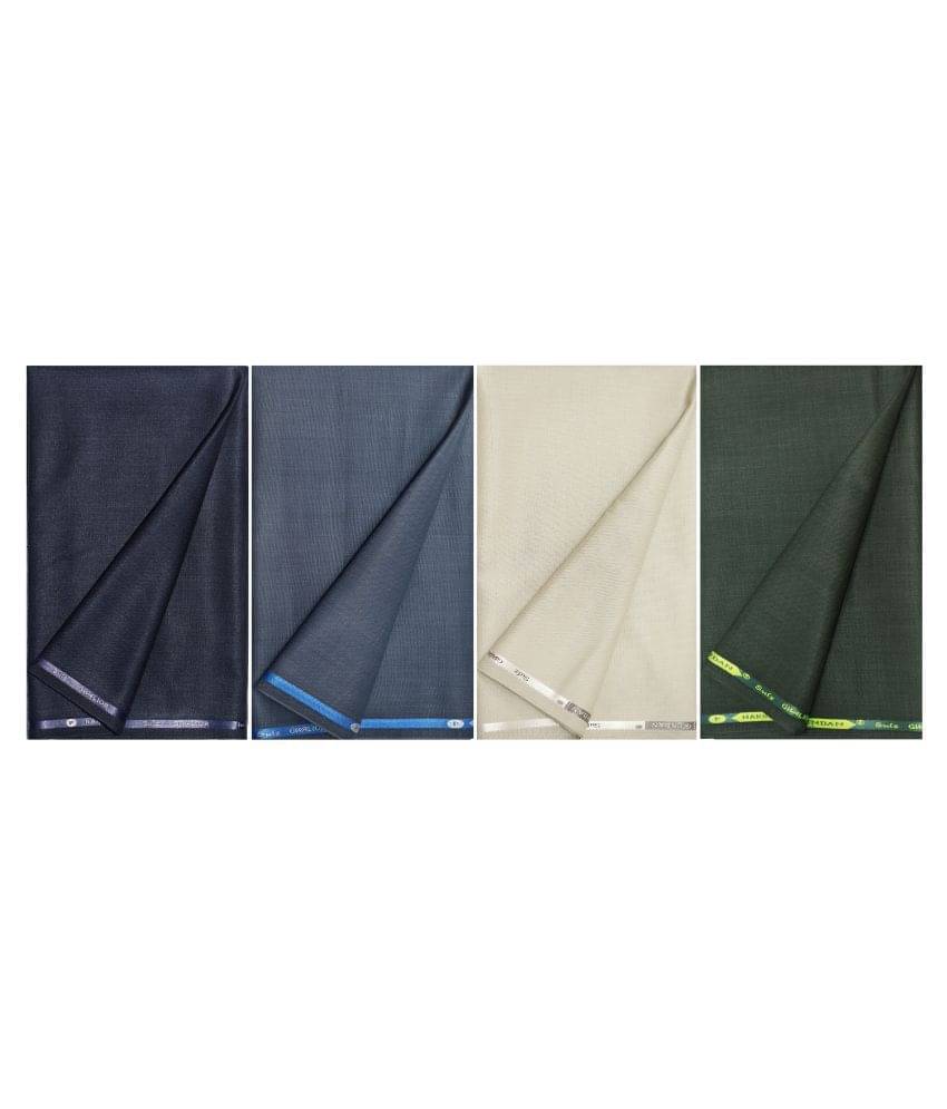KUNDAN SULZ GWALIOR Multi Cotton Blend Unstitched Pant Pc KUNDAN SULZ GWALIOR Multi Cotton Blend Unstitched Pant Pc