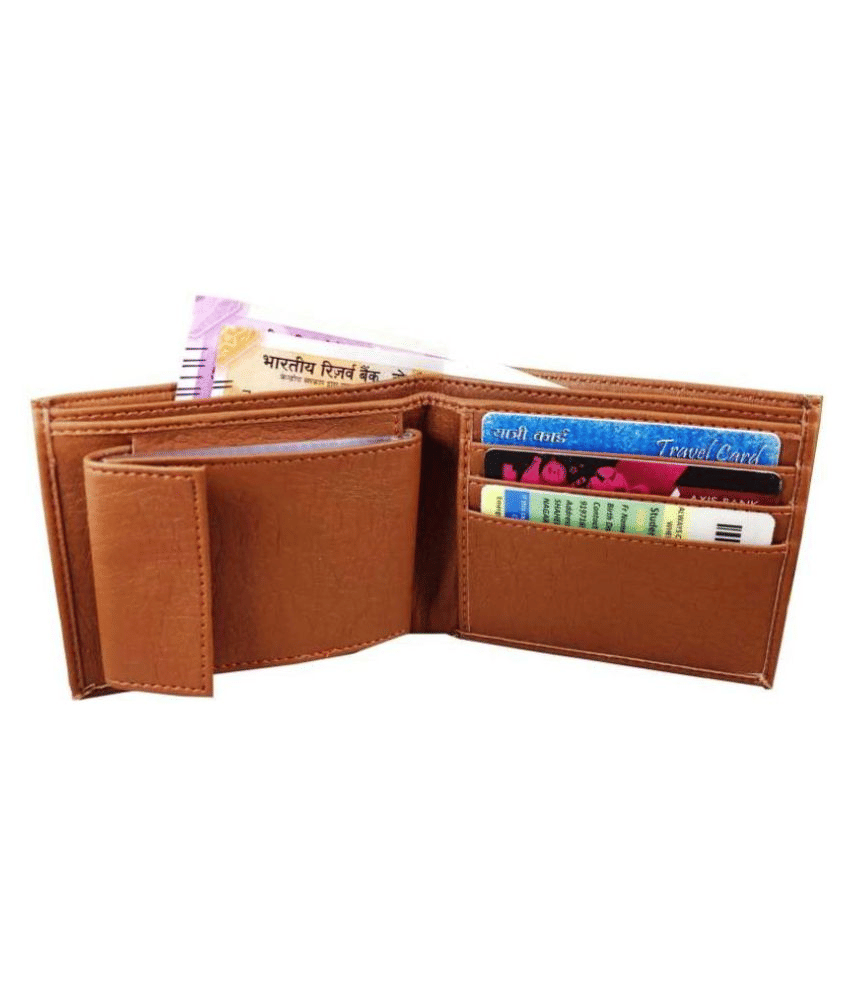 SofiyaFashions Leather Tan Fashion Money Clipper - Handbags | Buy online on ZillyBuy