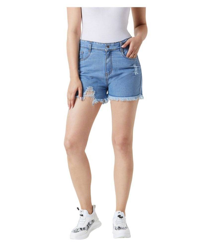     			Miss Chase Denim Frayed - Blue
