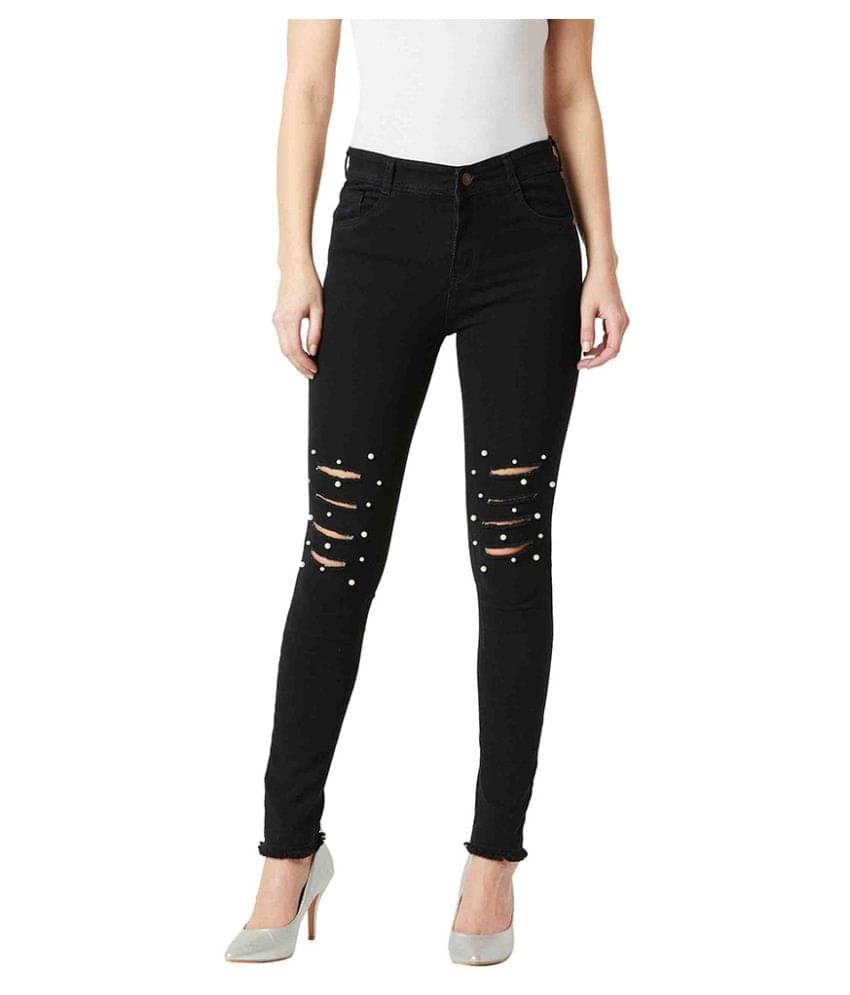     			Miss Chase Denim Jeans - Black