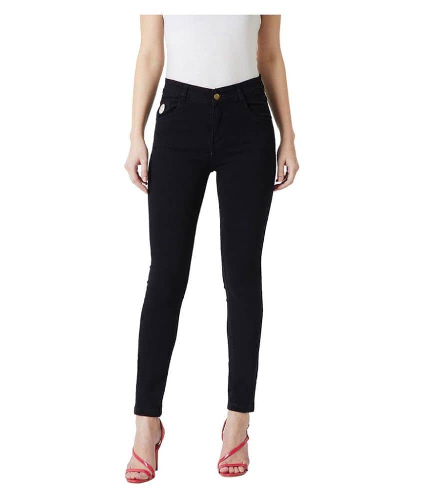Miss Chase Denim Jeans - Black - Jeans | Buy online on ZillyBuy