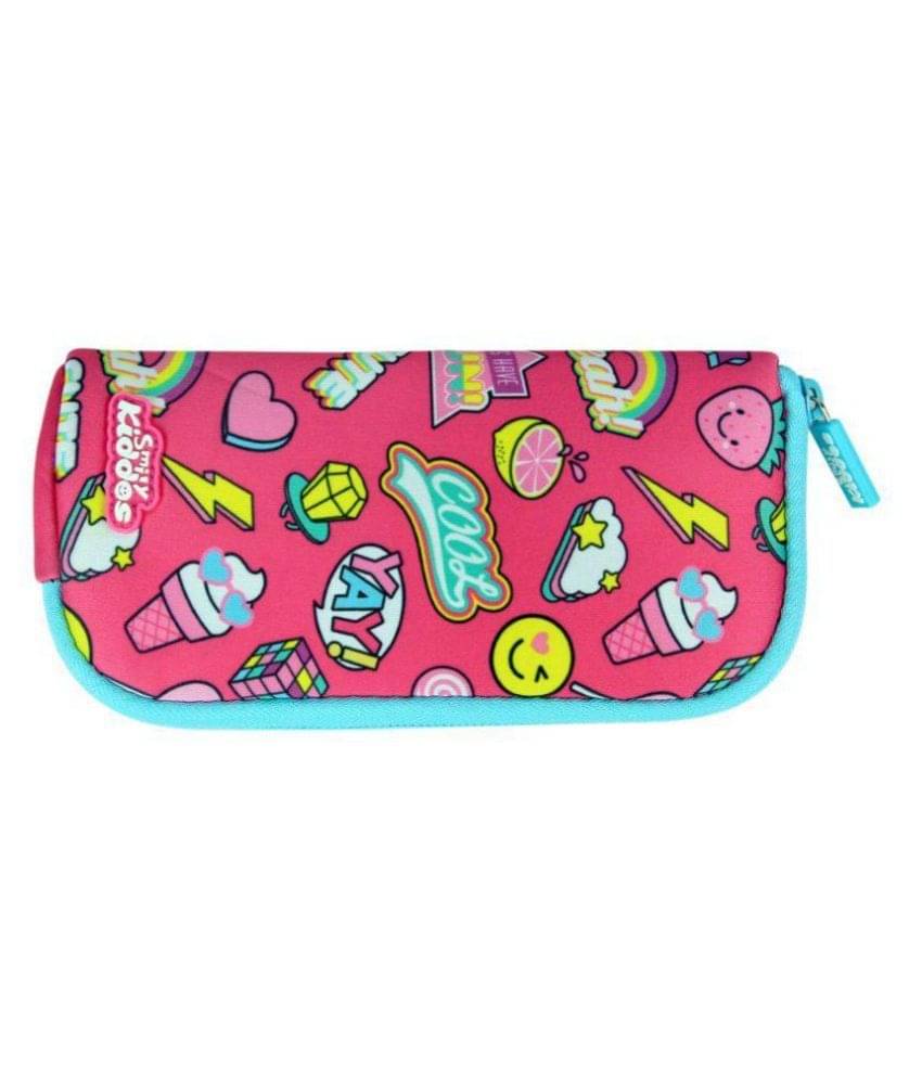     			Smily Kiddos | Smily Mini Pencil Pouch (Pink) | kids Pencil pouch | School pencil Pouch | Boys & Girls pencil pouch | Pink Pencil Pouch | Pencil Pouch For kids | Kids Pencil case | Students Pencil case | Online pencil Pencil Case | Insulated Pencil Pouch