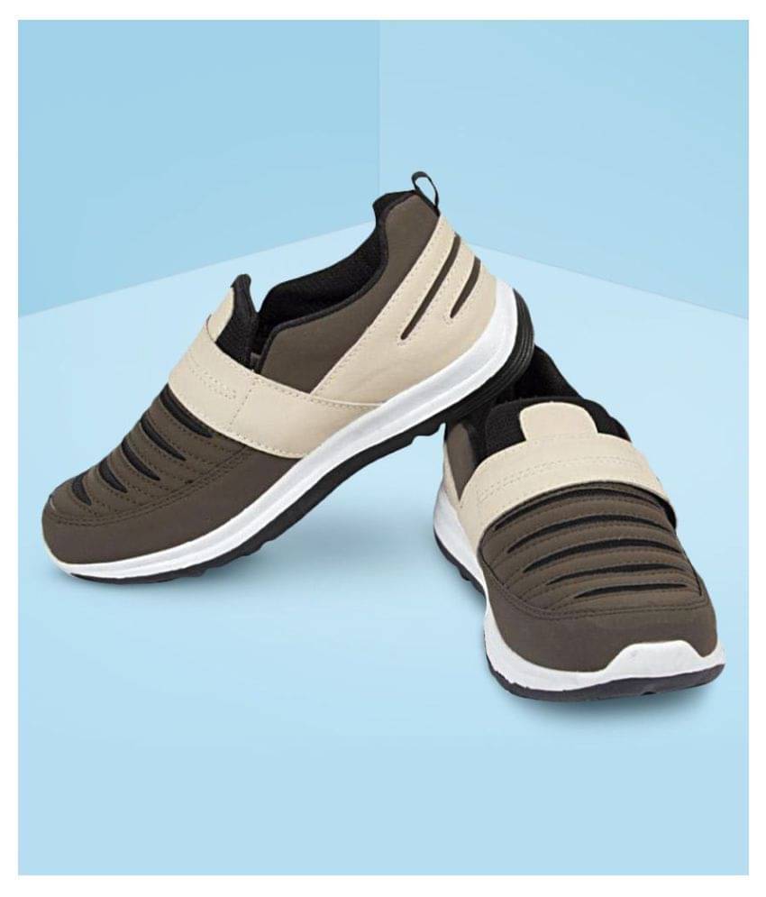     			ASIAN Superfit Brown Men's Sports Running Shoes