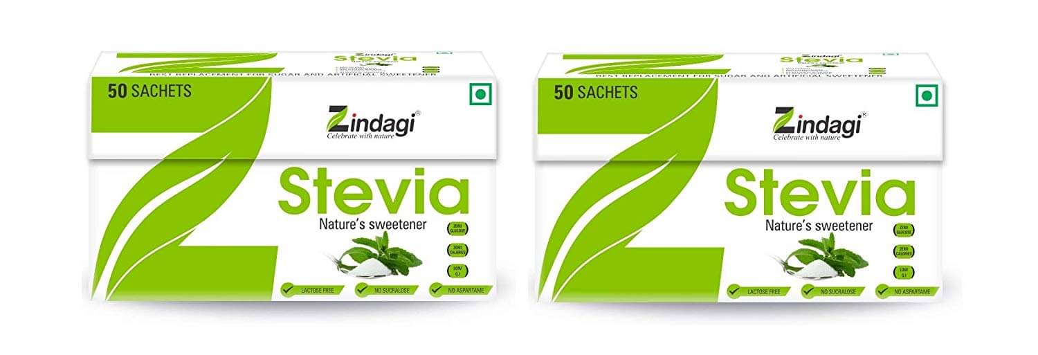 Zindagi Sugar Substitute Powder 100 g Pack of 2 Zindagi Sugar Substitute Powder 100 g Pack of 2