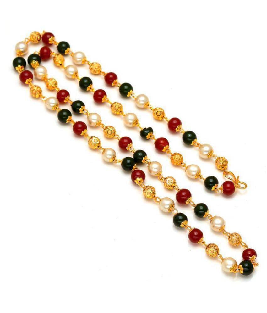 Jewar Mandi Gold Plated Chain ( Set of 1 )