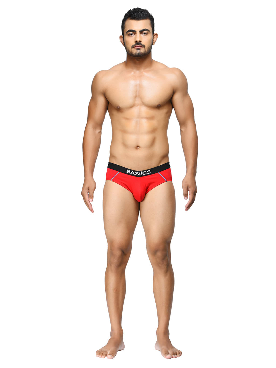 La Intimo Pack of 1 Cotton Briefs For Men's ( Red ) La Intimo Pack of 1 Cotton Briefs For Men's ( Red )