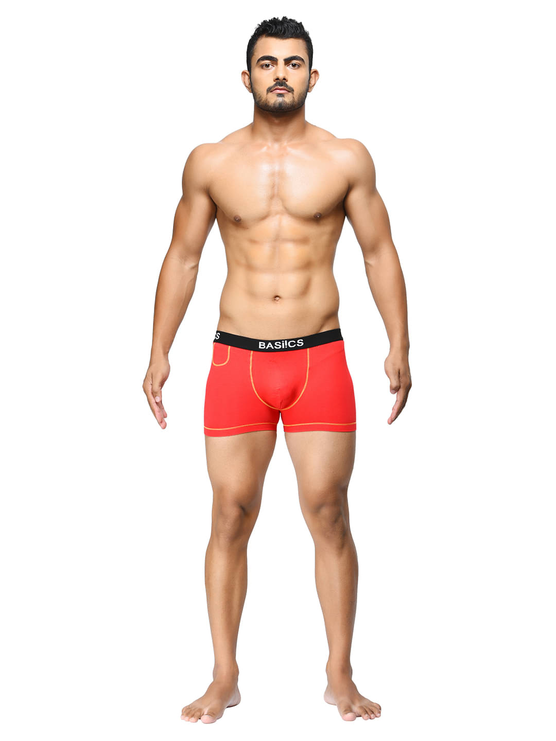 La Intimo Pack of 1 Cotton Trunk For Men's ( Red ) La Intimo Pack of 1 Cotton Trunk For Men's ( Red )