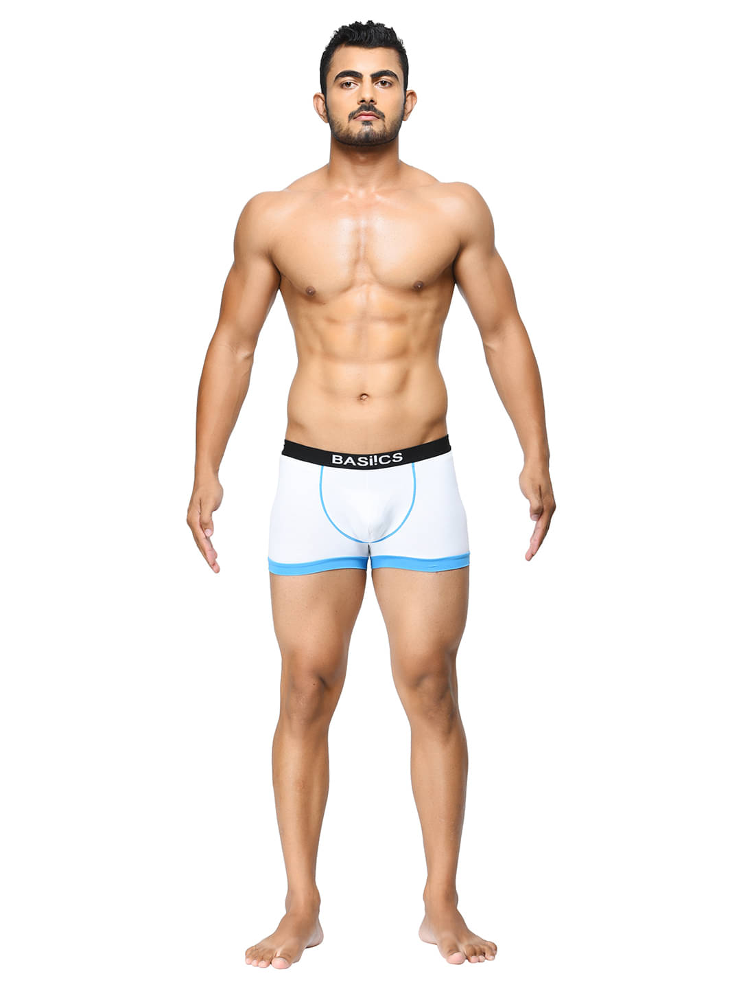     			La Intimo Pack of 1 Cotton Trunk For Men's ( White )