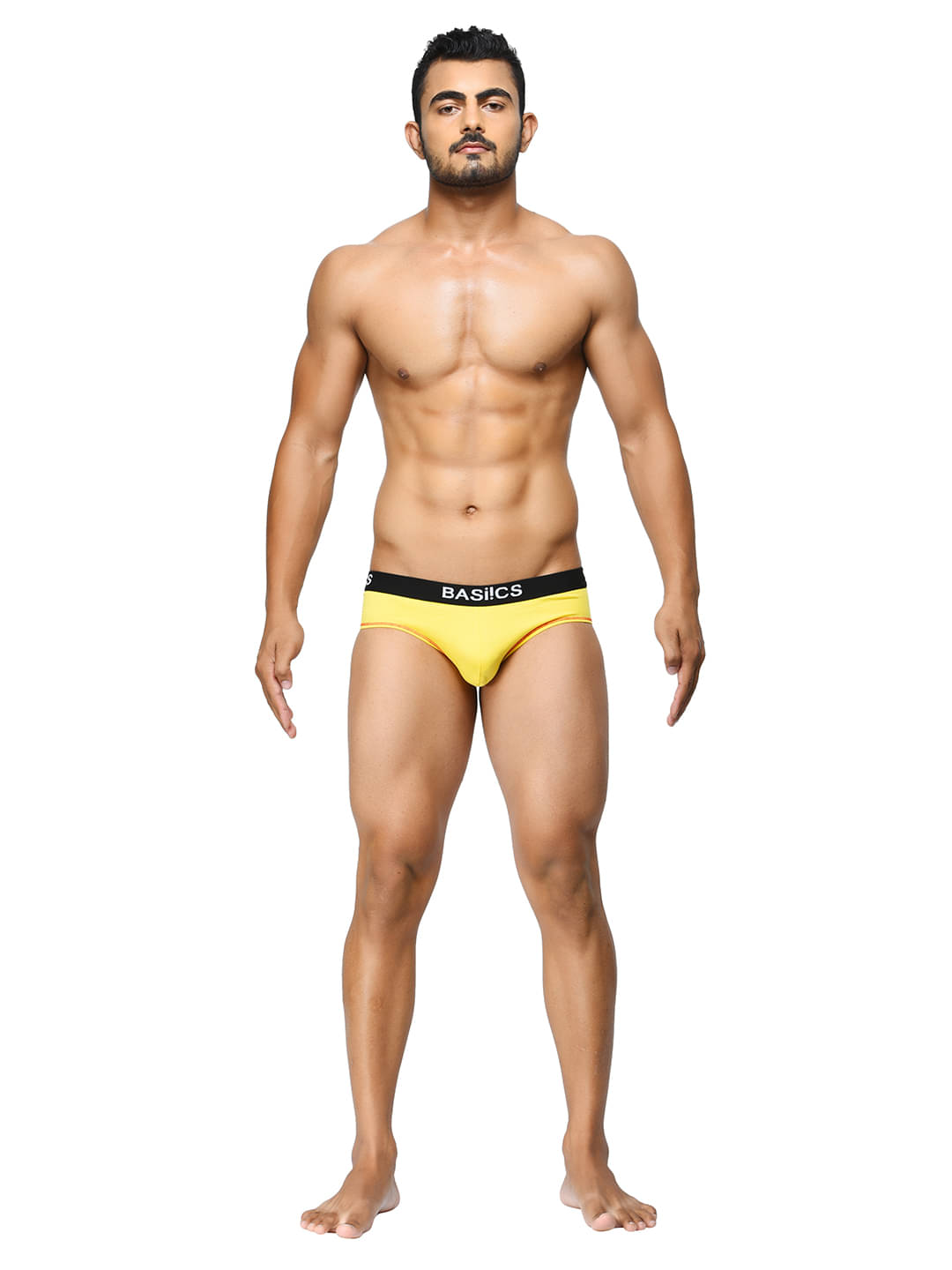     			La Intimo Pack of 1 Cotton Briefs For Men's ( Yellow )