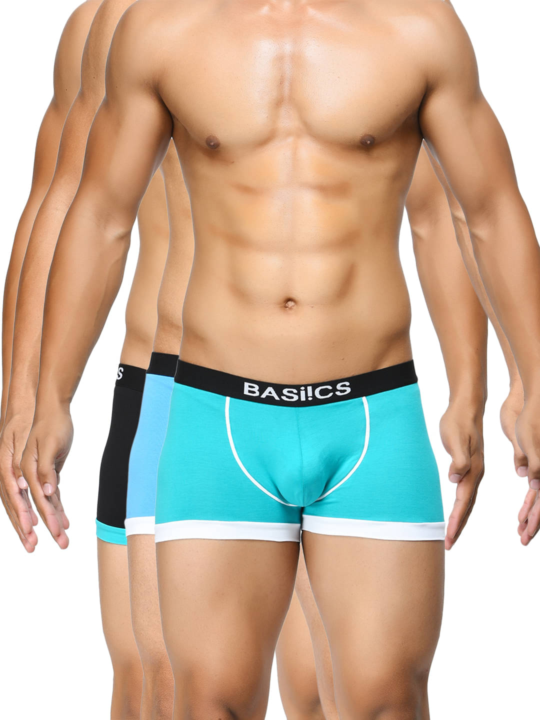 BASIICS By La Intimo Multi Trunk Pack of 3 BASIICS By La Intimo Multi Trunk Pack of 3