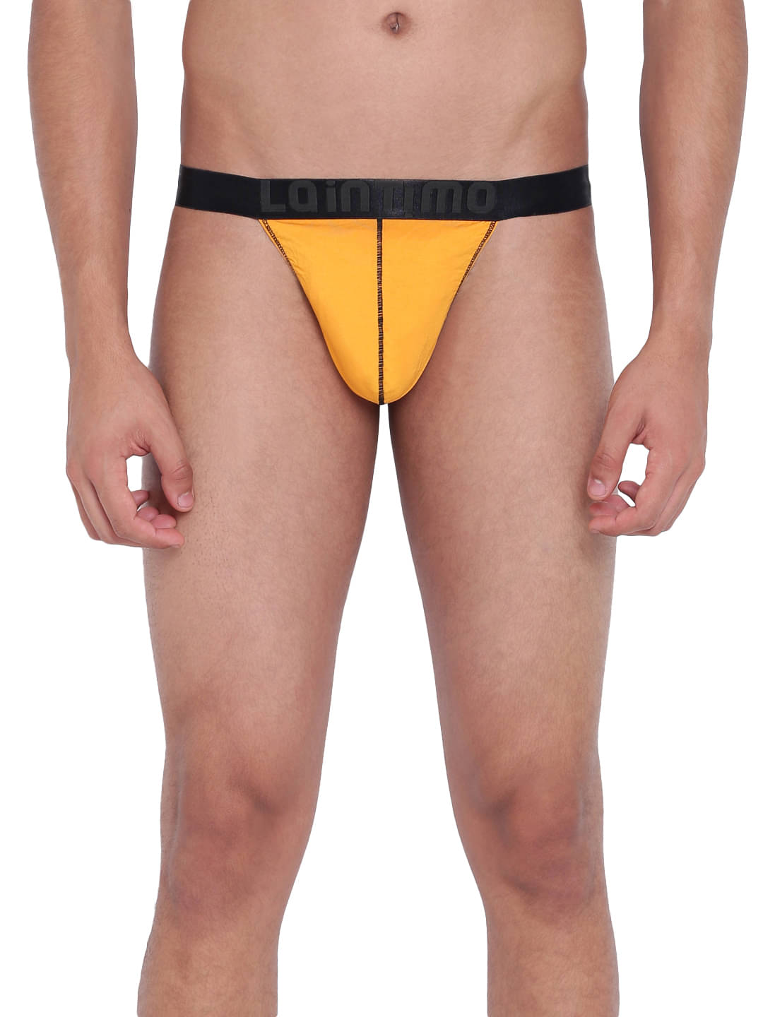     			La Intimo Pack of 1 Modal G-String For Men's ( Orange )