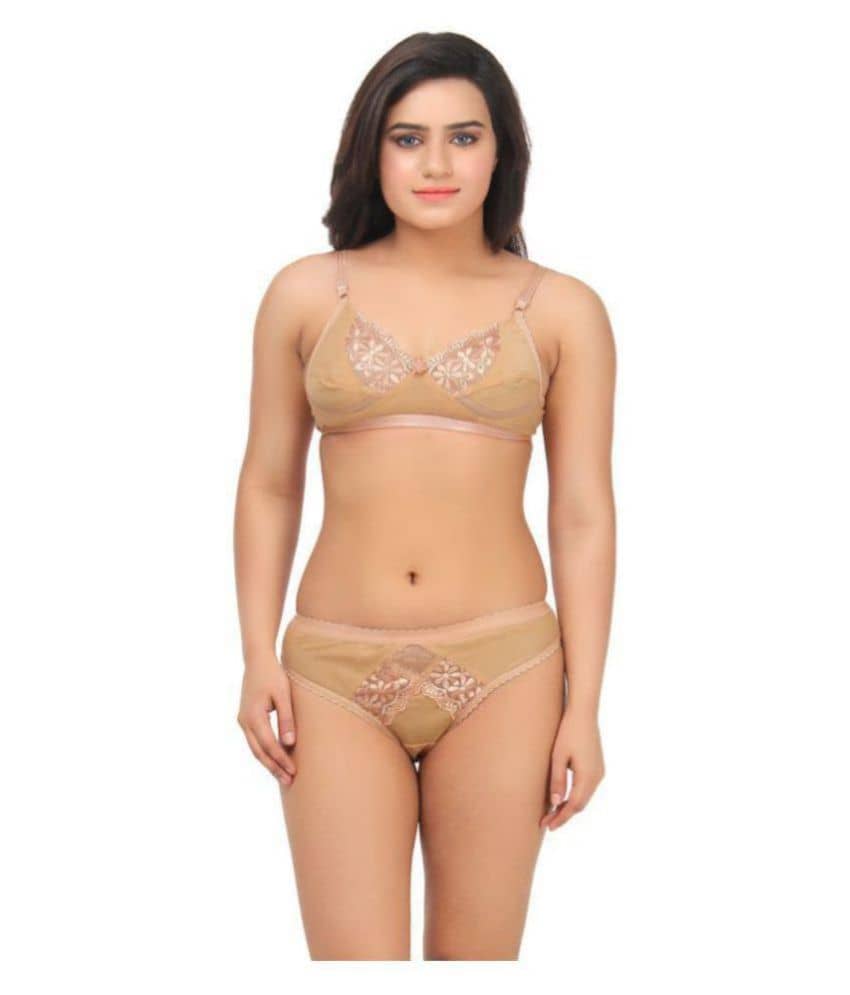TCG Cotton Lycra Bra and Panty Set