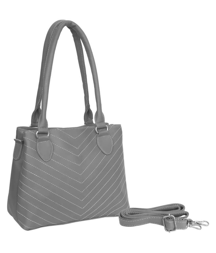 Leather Land Sling Bag Faux Leather Set of 1 ( Tan ) - Handbags | Buy online on ZillyBuy