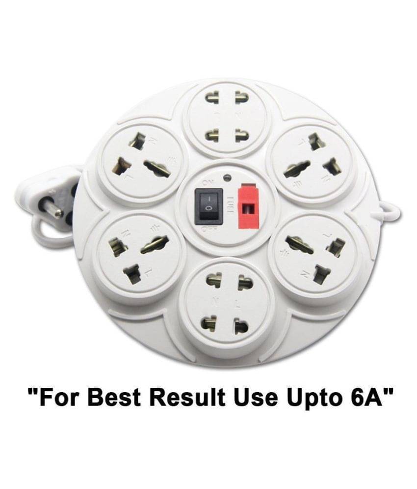 Devson 8 Socket Extension Board with 2 Meter Wire     			Devson 8 Socket Extension Board with 2 Meter Wire