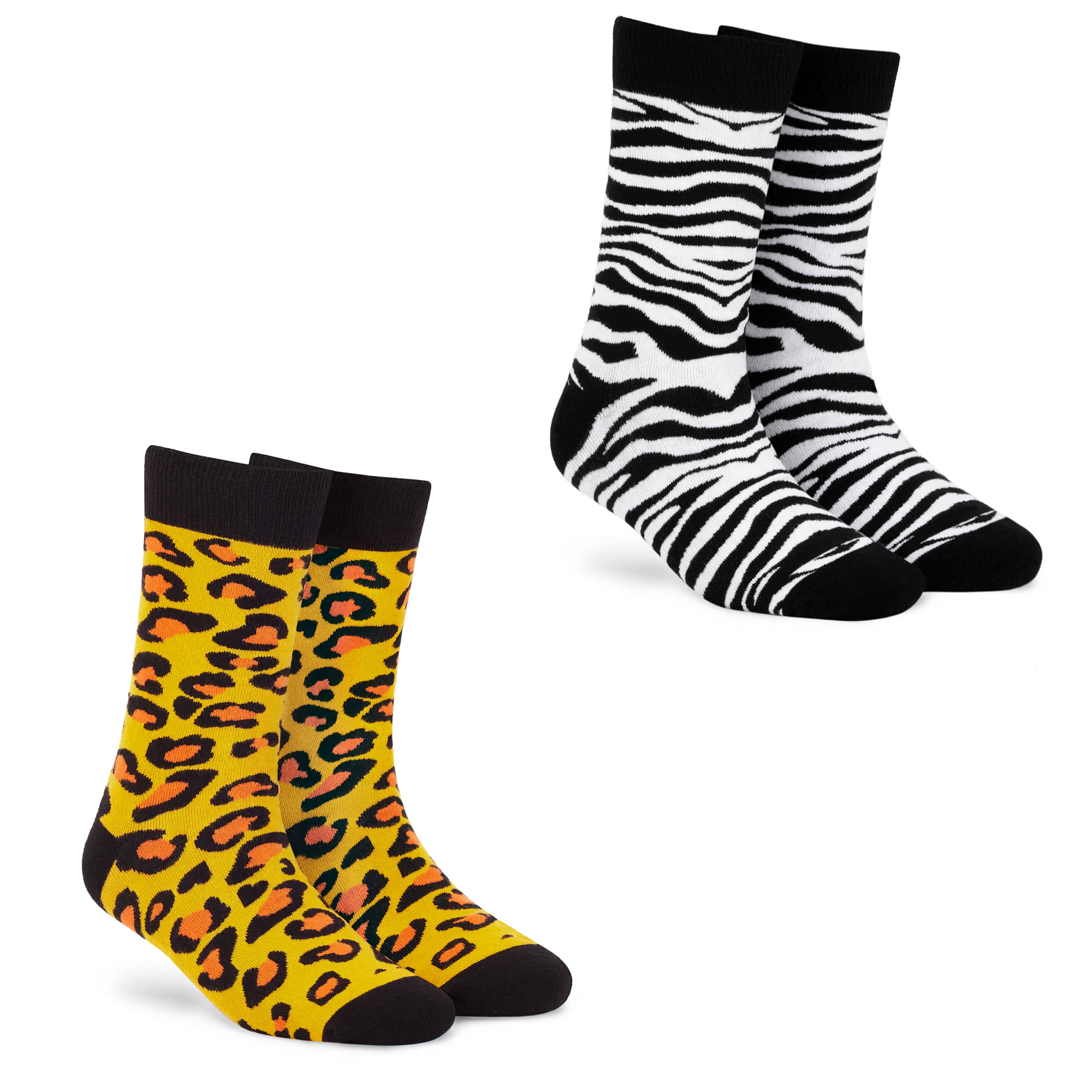     			Dynamocks Multi Casual Full Length Socks Pack of 2