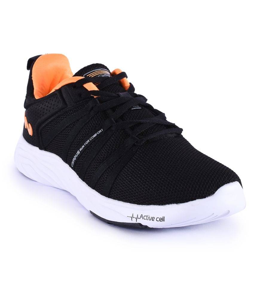Campus WYNK Black Running Shoes Campus WYNK Black Running Shoes