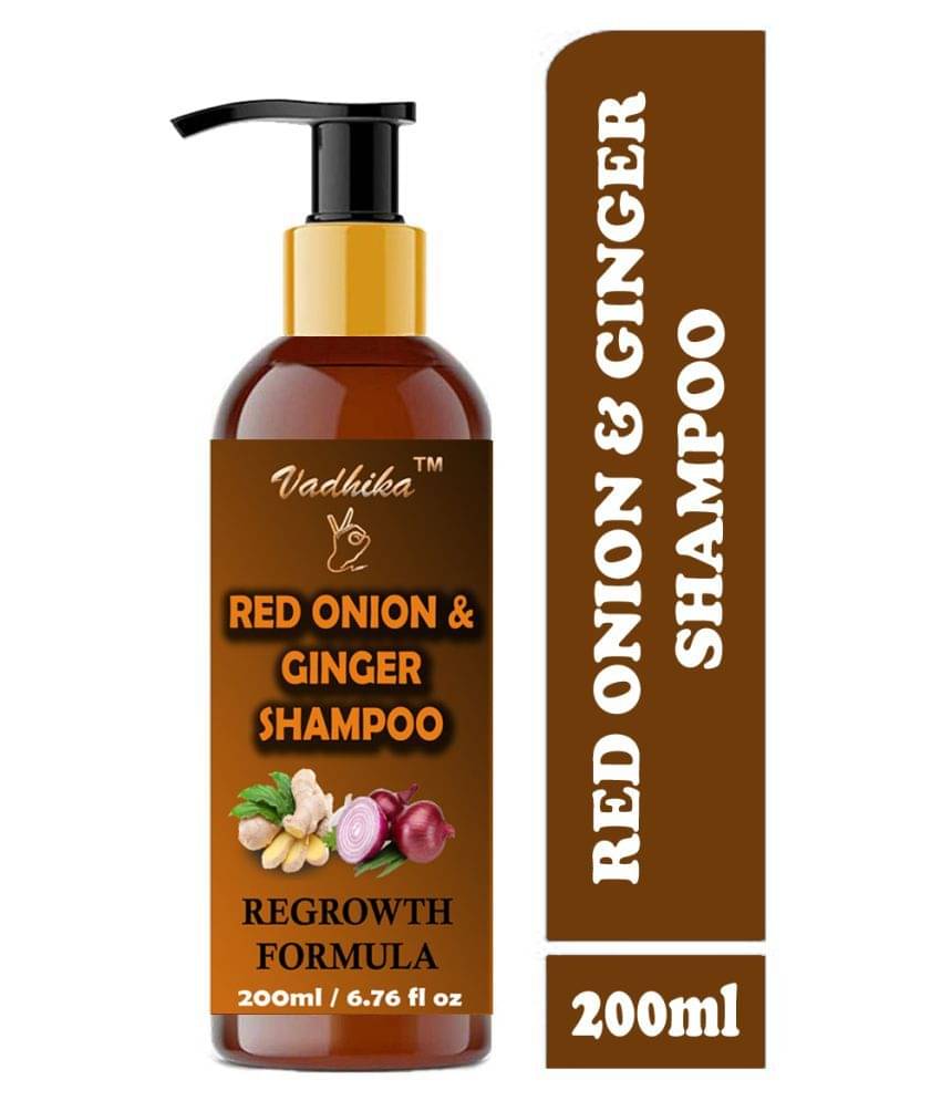 Vadhika Onion & Ginger Shampoo Regrowth Formula Shampoo 200 mL Vadhika Onion & Ginger Shampoo Regrowth Formula Shampoo 200 mL