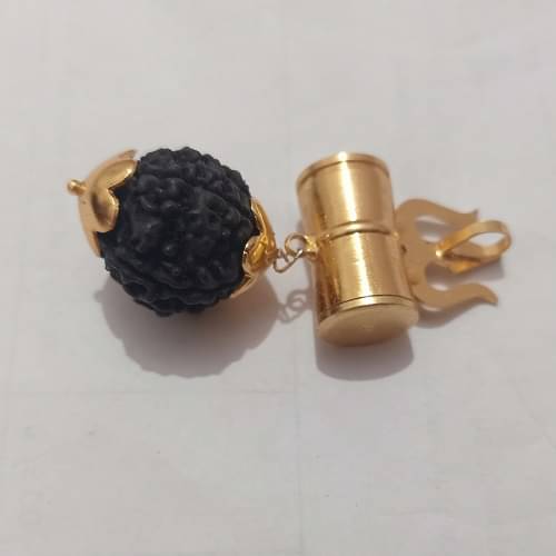     			shiv shiva jyotish rudraksh trishul locket