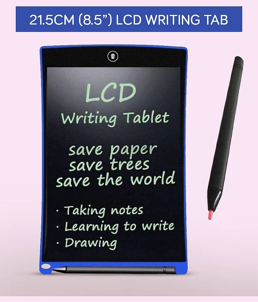 8.5 Inch LCD Writing Tab Screen Tablet Drawing Board Digital Portable for Kids & Adults LCD Writing Pad - Stationery | Buy online on ZillyBuy