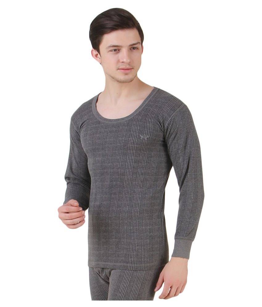 Hap Kings Pack of 1 Cotton Thermal Tops For Men's ( Multicolor )     			Hap Kings Pack of 1 Cotton Thermal Tops For Men's ( Multicolor )