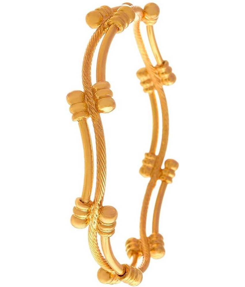 Traditional Ethnic One Gram Gold Plated Designer Bangle for Women & Girls. - Bangles & Bracelets | Buy online on ZillyBuy