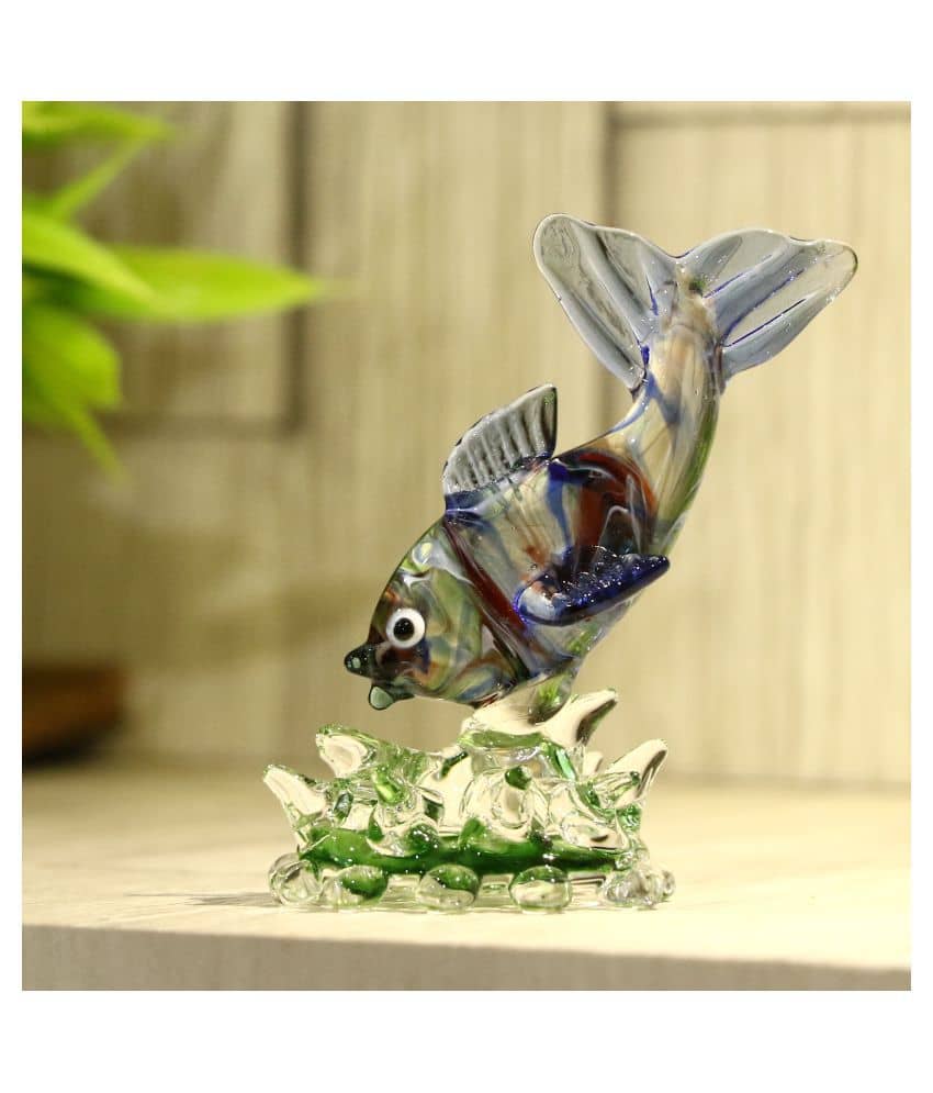 AFAST Multicolour Glass Handicraft Showpiece - Pack of 1