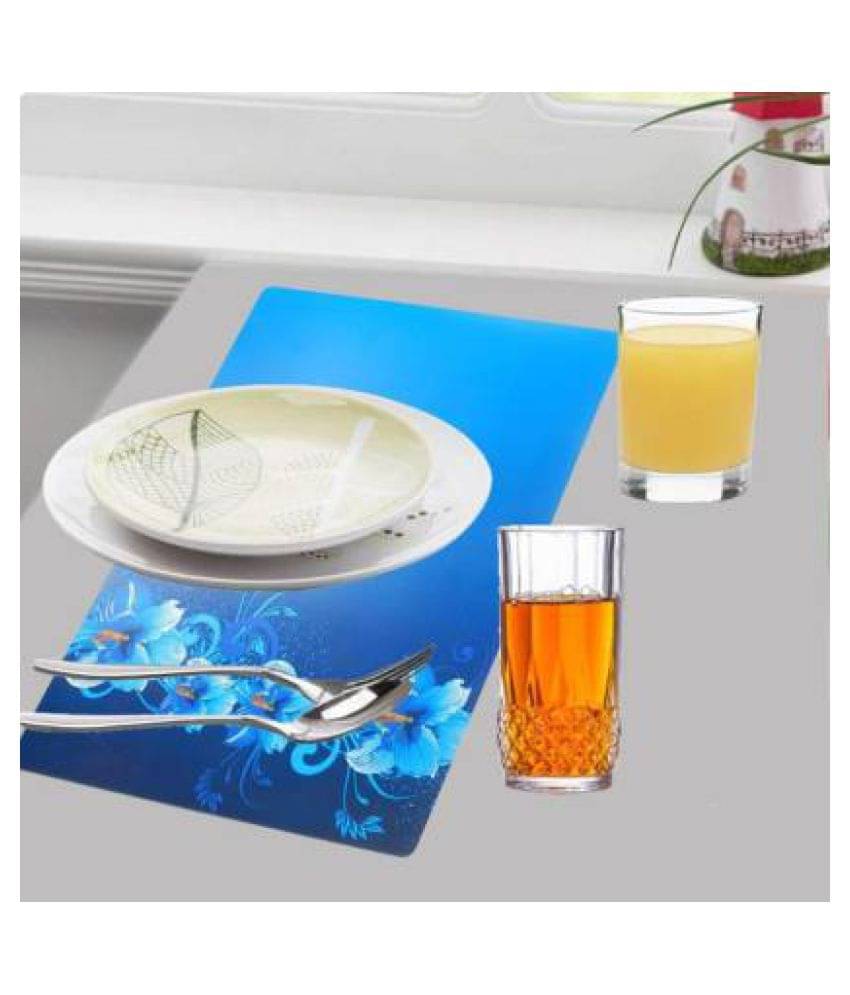     			E-Retailer Set of 6 PVC Table Mats