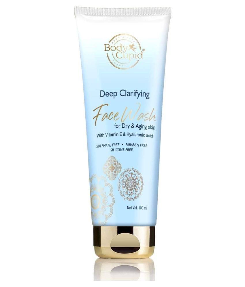 Body Cupid Deep Clarifying Face Wash with Hyaluronic Acid & Vitamin E Face Wash 100 mL Body Cupid Deep Clarifying Face Wash with Hyaluronic Acid & Vitamin E Face Wash 100 mL
