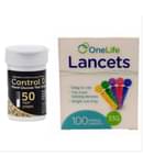 Control D 50 Strips Without Box With 100 Lancets