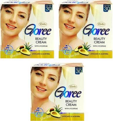 DIARA Goree Beauty Cream With Lycopene Night Cream 30 gm Pack of 3